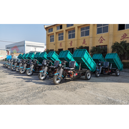 Three Wheel Electric Tricycle 1000W For Mining